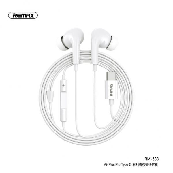 Audifonos Manos Libres Rm-533 Remax Blanco
