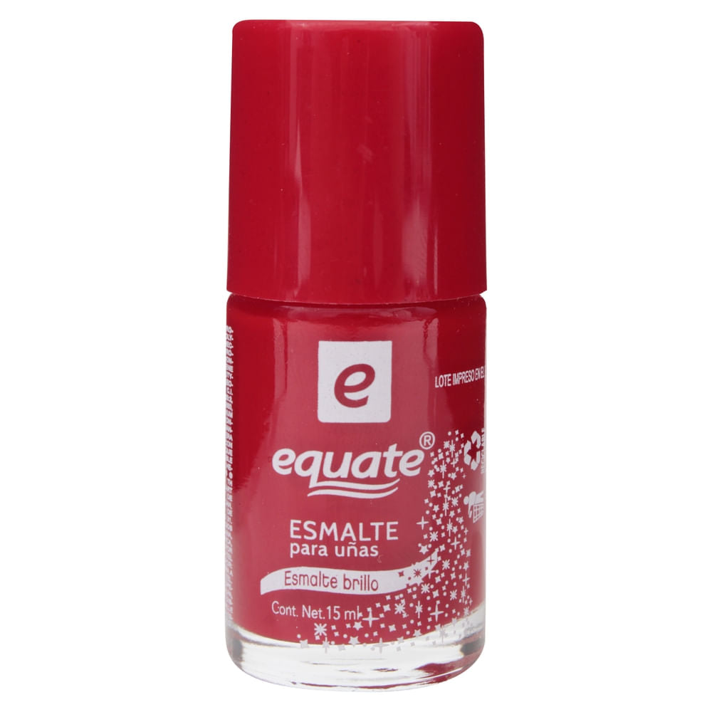 Esmalte Equate Rojo V - 15 Ml