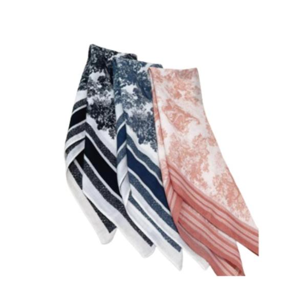 Bandana Con Estampado Frances Marca Dior Negro