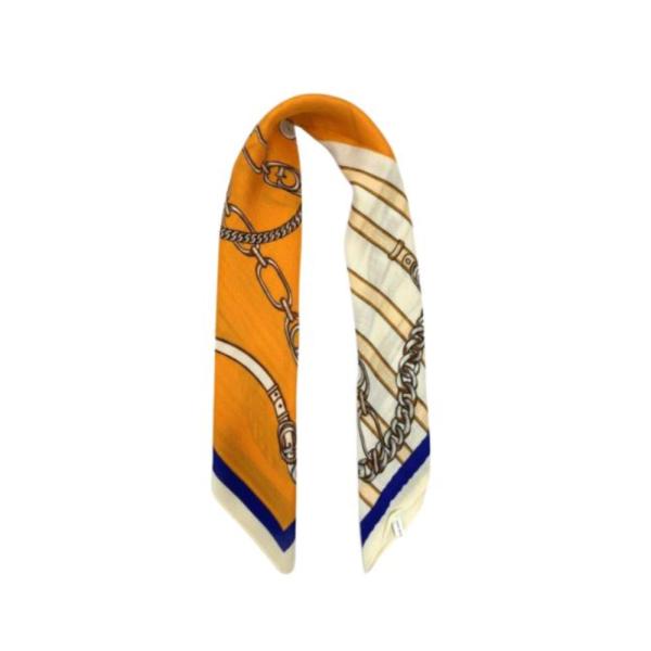 Bandana Con Estampado Marca Guess Naranja