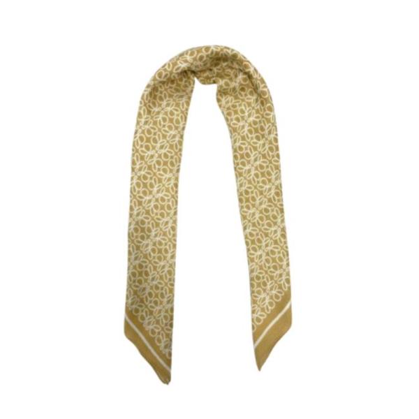 Bandana Con Estampado Marca Loewe Cafe