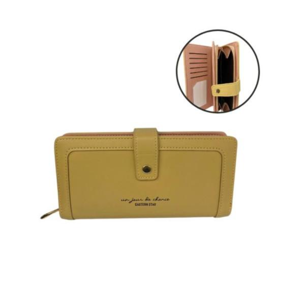 Billetera Para Dama C102-121 Amarillo