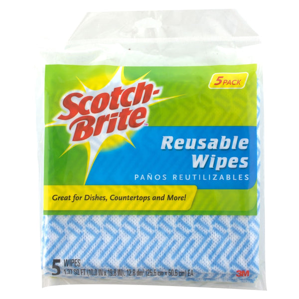 Paño Scotch Brite Multiuso Reutilizable - 5uds