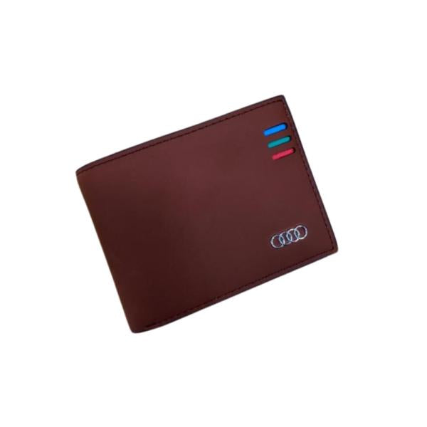 Billetera Caballero Marca Audi 6270 Cafe