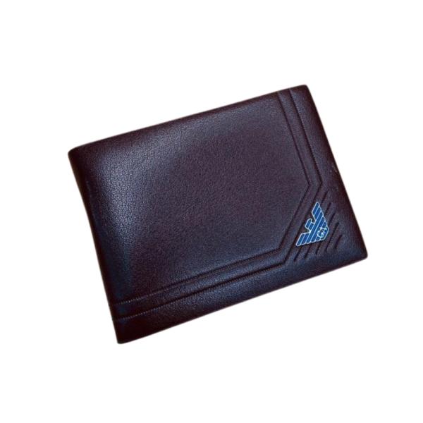 Billetera Marca Para Caballero Giorgio Armani Modelo 9202 Cafe