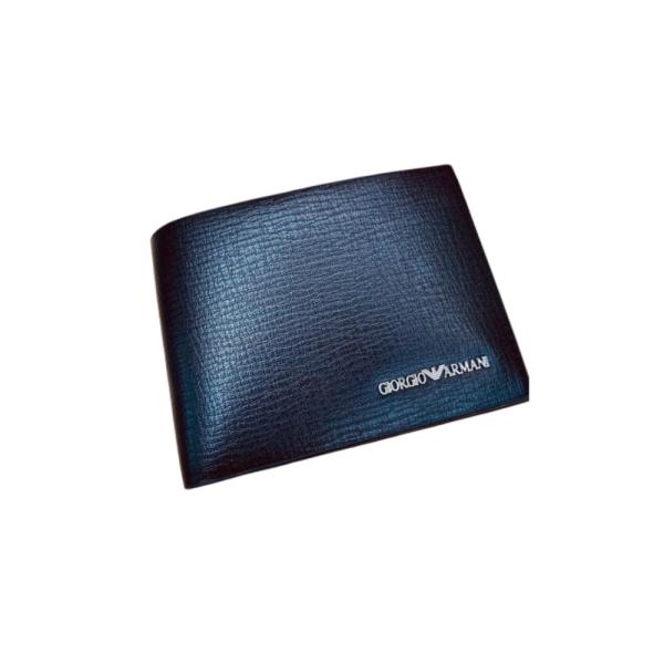 Billetera Marca Para Caballero Giorgio Armani Modelo 9230 Negro