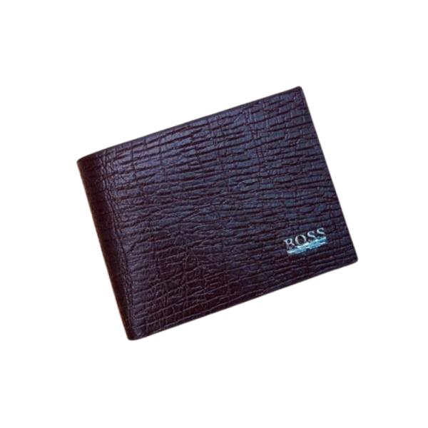 Billetera Marca Para Caballero Hugo Boss Modelo 3855 Cafe