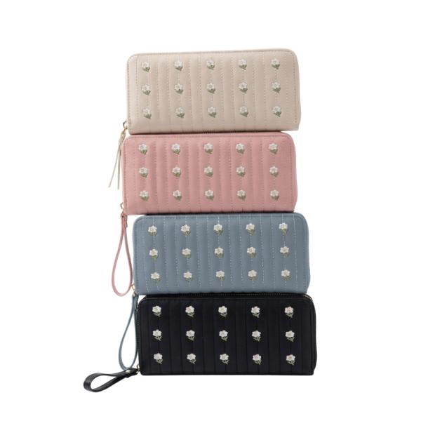 Billetera Para Dama Modelo C079-122 Rosado