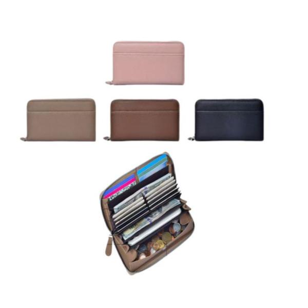 Billetera Para Dama Modelo C567-001 Cafe Claro