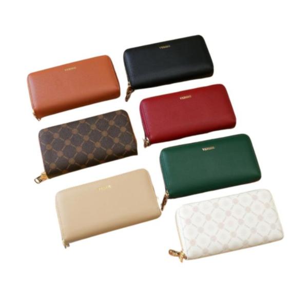 Billetera Para Dama Modelo V08L Versse Cafe