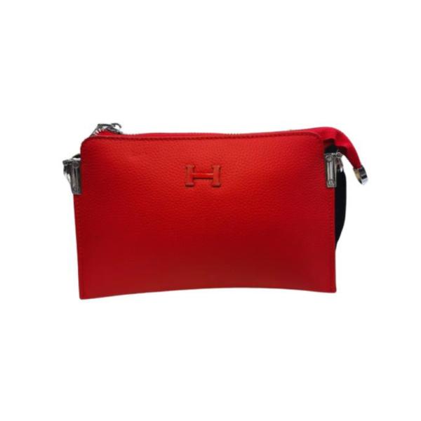Bolsito De Mano Modelo A0062 Rojo