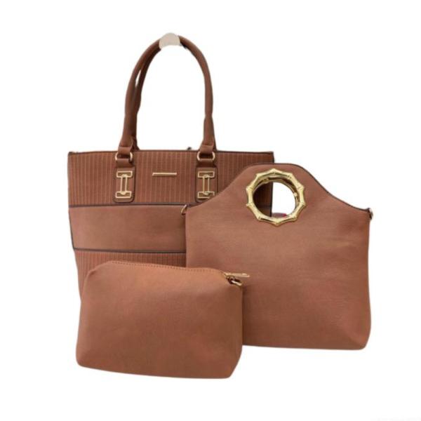 Bolso 3 En 1 Para Dama 1357 Cafe