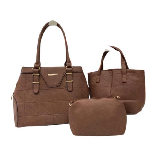 Bolso 3 En 1 Para Dama 6121 Cafe
