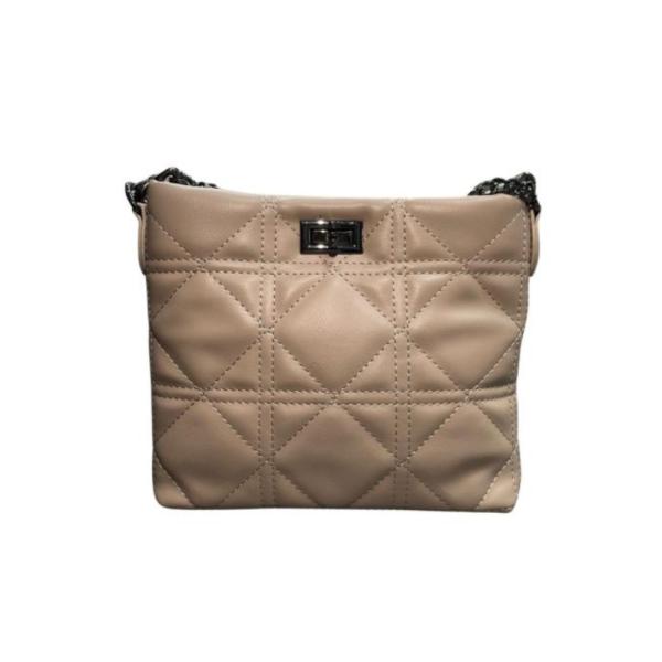 Bolso Cruzado Modelo 22119 Beige