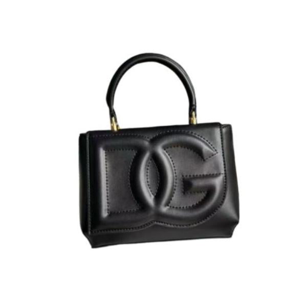 Bolso Cruzado Diseño Dg Logo Dolce Gabana Negro