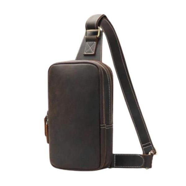 Bolso Cruzado Modelo 14060 Coteci Cafe