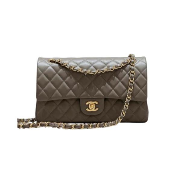 Bolso De Mano Chanel Modelo Xdd925 Khaki