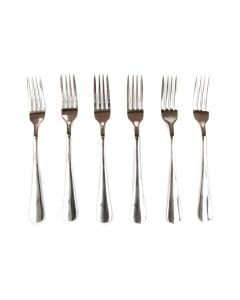 Tenedor Acero Inoxidable Liso 20cm Unidad
