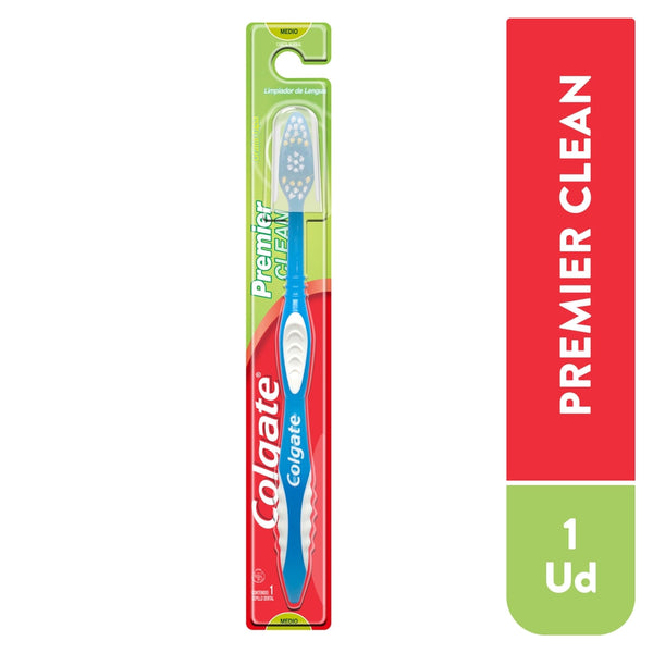 Cepillo Dental Colgate Premier Clean Con Tapa Protectora