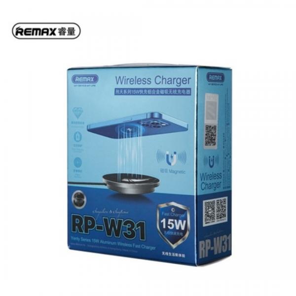 Cargador Casa Inalambrico RP-W31 Remax Negro
