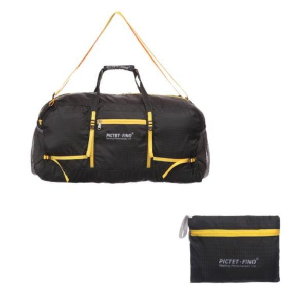 Bolso Empacable Modelo Rh78 Negro