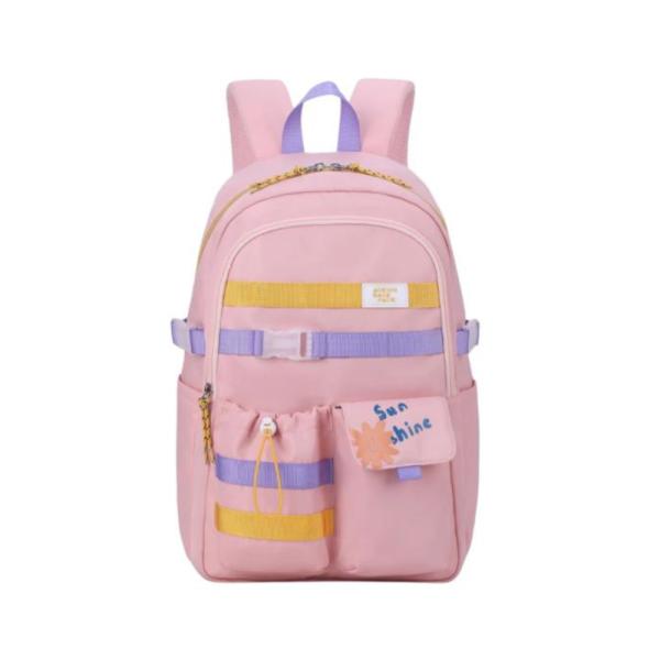 Bolso Escolar Modelo Bn2030 Aoking Rosado
