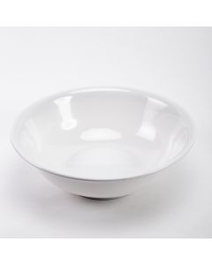 Plato Melamina Hondo 9pulg Blanco
