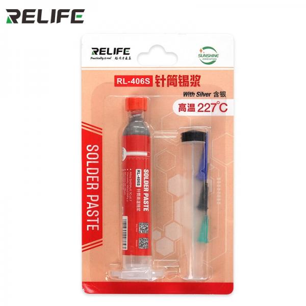 Soldadura Pasta Rl-406S Relife 227°