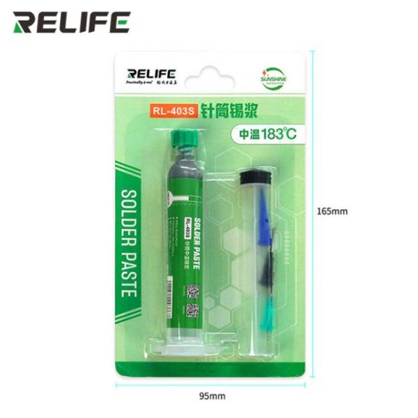 Soldadura Pasta RL-403S Relife 183°