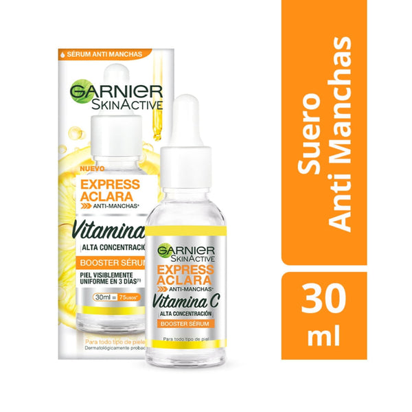 Sérum Antimanchas Garnier Express Aclara Con Vitamina C - 30 Ml