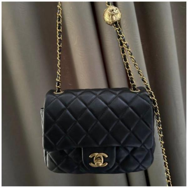 Bolso Hombro Chanel Modelo 166 Negro