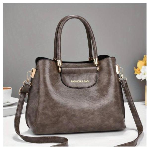 Bolso Hombro Ff809 Gris