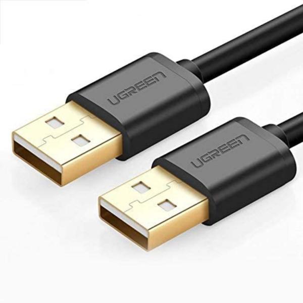 EXTENCION USB TIPO A 2.0 MACHO US102 10309 UGREEN 1M NEGRO