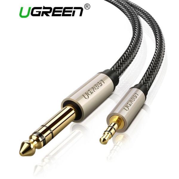 Cable 3.5MM Macho A 6.35MM Macho Trs Estereo AV127 10625 Ugreen 1