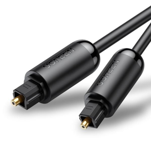 Cable Toslink Fibra Optica AV122 70891 Ugreen Negro