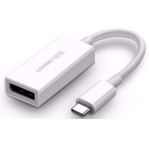 CABLE USB TIPO C MACHO A DISPLAY PORT HEMBRA MM130 40372 UGREEN BLANCO