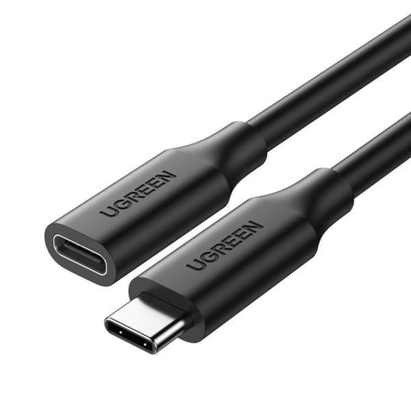 CABLE USB TIPO C MACHO A USB TIPO C HEMBRA US353 10387 UGREEN NEGRO