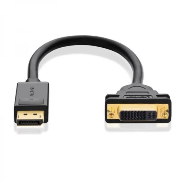 CABLE DISPLAY PORT MACHO A DVI 24+5 HEMBRA 20405 UGREEN NEGRO