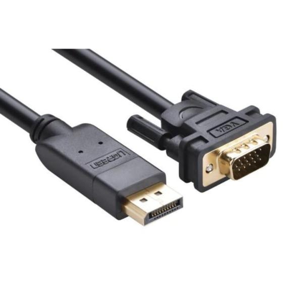 CABLE DISPLAY PORT MACHO A VGA MACHO DP105 10247 UGREEN NEGRO