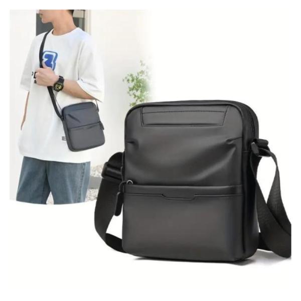 Bolso Para Caballero P1023-1 Negro