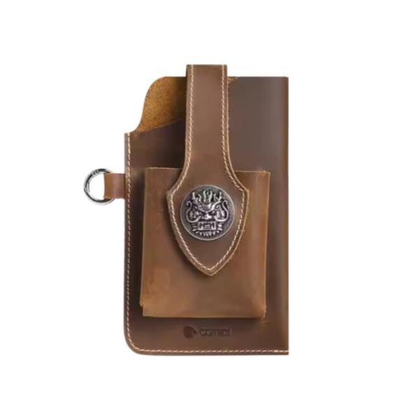 Bolso Para Celular De Hombre Modelo 14074 Coteci Cafe