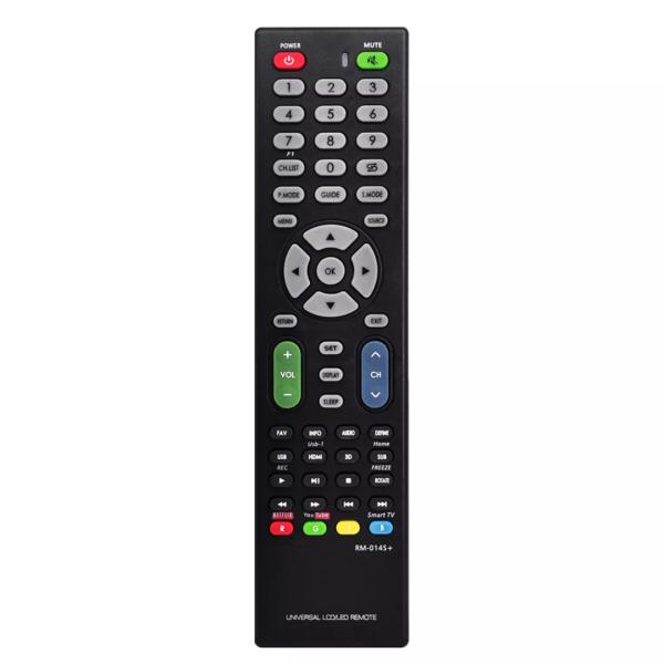 CONTROL UNIVERSAL TELEVISOR PANTALLA SMART TV RM-014S+PLUS B.AAA