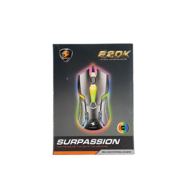 Mouse Para Computadora Con Cable 620K