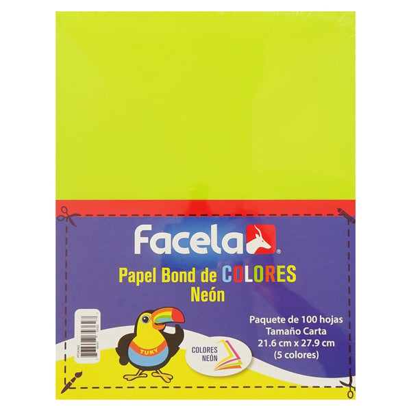 Facela Papel Bond Col Basic Tc 100 H