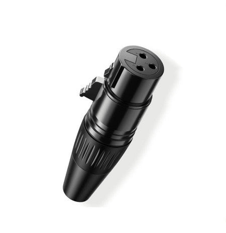 CONECTOR XLR HEMBRA AV162 80440 UGREEN NEGRO