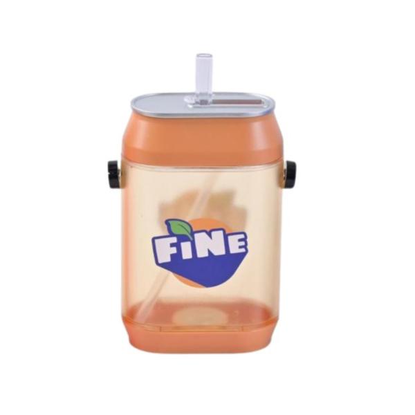 Botella Infantil 400Ml Modelo 2408G Con Diseño Refresco Fanta Naranja