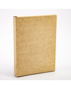 Caja Regalo Kraft Agenda #4 25x18x3cm