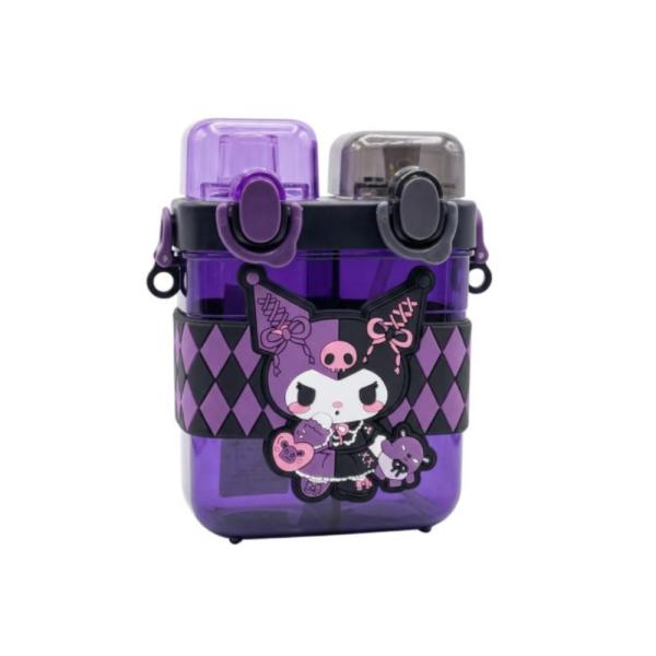Botella Infantil Doble 680Ml Con Diseño Kuromi
