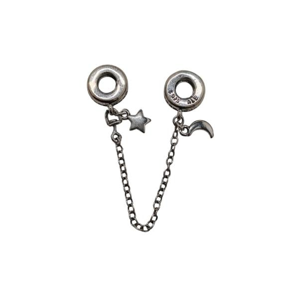 Cadena De Seguridad Estrella Y Luna Pandora S02