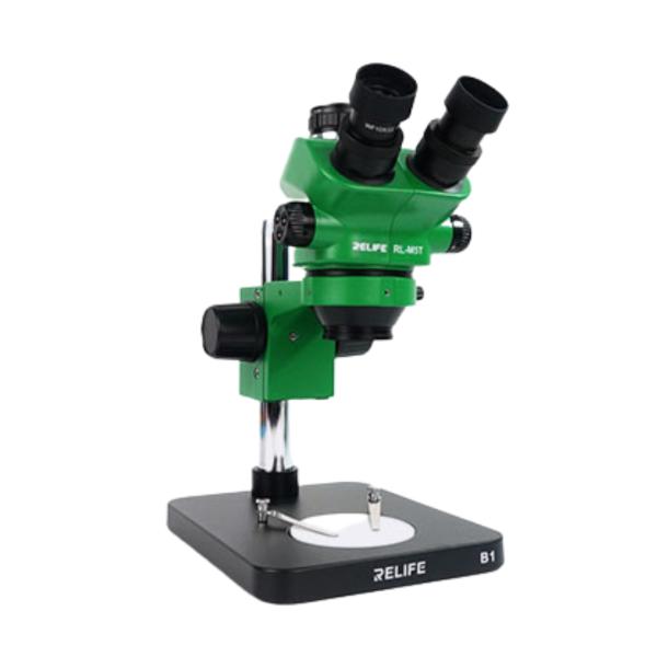 Microscopio Con Lampara Led Rl-M5T-B1 Relife Verde